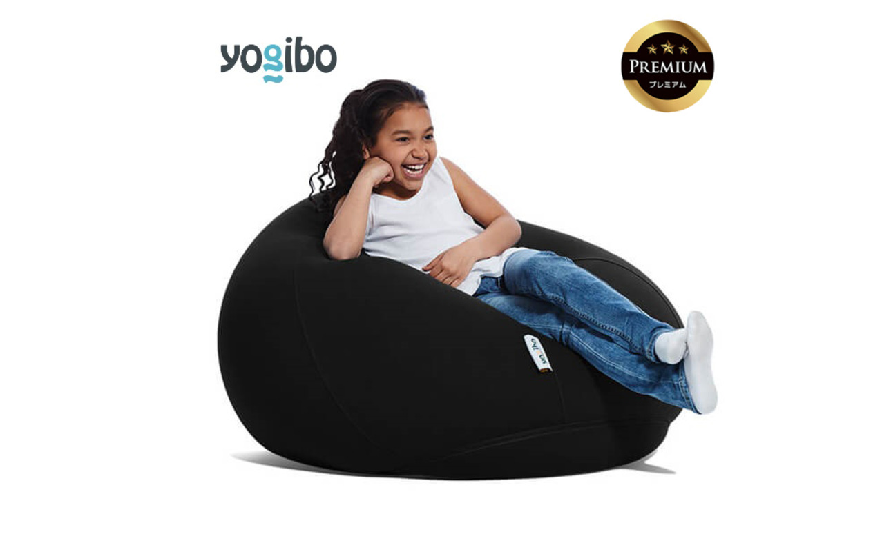 Yogibo Drop Premium（ヨギボー ドロップ プレミアム）＜ブラック＞