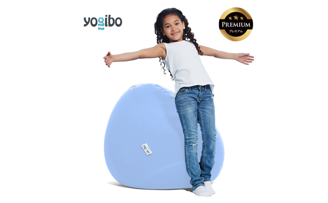 Yogibo Drop Premium（ヨギボー ドロップ プレミアム）＜ペールブルー＞