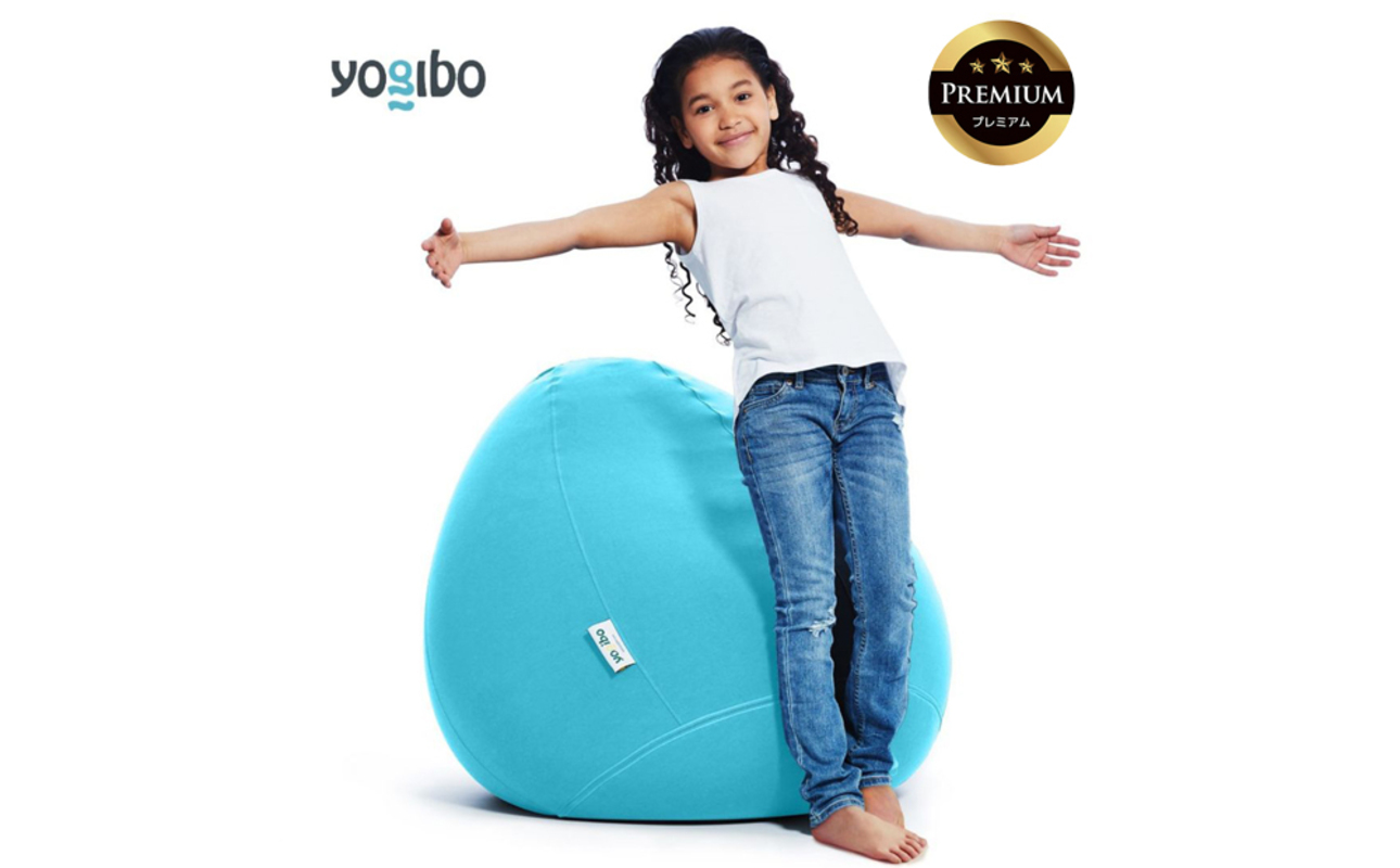 Yogibo Zoola Drop Premium（ヨギボー ズーラ ドロップ プレミアム）＜スカイ＞