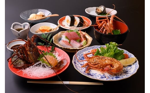 745　倭庵黒石　伊勢えび定食　（1名様分お食事券）　伊勢 伊勢志摩 伊勢海老 お食事券 倭庵石黒 幻 脱皮伊勢海老 伊勢海老料理  コース料理