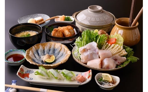 743　倭庵黒石　ふぐコース　（1名様分お食事券）　伊勢 伊勢志摩 とらふぐ お食事券 倭庵石黒 ふぐ料理 河豚 コース料理