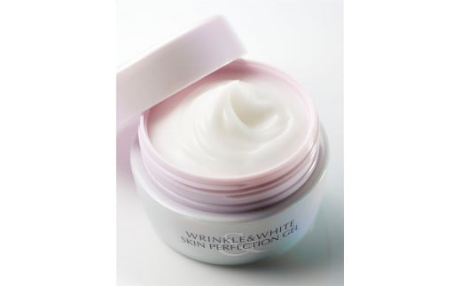 809 ミキモト　コスメティックス　リンクル＆ホワイト　スキンパーフェクション　ジェルN　御木本製薬　伊勢志摩産真珠成分　超純水 オールインワン スキンケア　 医薬部外品 シワ改善 美白 無香料 無着色 パラベン不使用 アルコールフリー アレルギーテスト済み　ベタつきなし しっとり