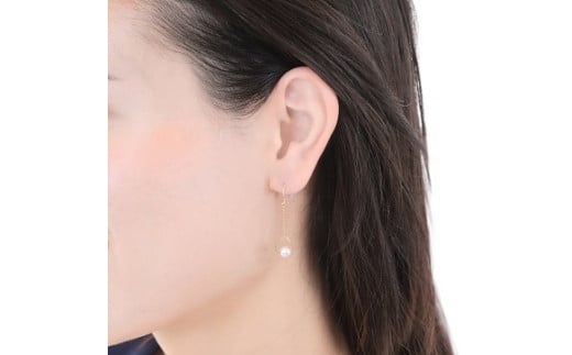 704ãK18YGãããæ¬çç ãã¢ã¹ããã£ã¢ãããã5.5mmUP K18ãã€ãšããŒãŽãŒã«ãããããçç ããã¢ã¹ãäŒå¢å¿æ©ãã¢ã¯ã»ãµãªãŒããžã¥ãšãªãŒããã©ãŒãã«ãã«ãžã¥ã¢ã«ãã®ãããäŒå¢åžã18éããã©ãã©ããã³ã°