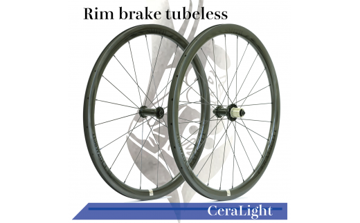 1436CeraLight 銀ラベル カーボンホイール リムブレーキ用 SAPIM CX-Ray　カーボンホイール　自転車　ホイール　サイクリング　ヒルクライム　自転車競技　ロードバイク　ロングライド　トライアスロン　富士ヒル　乗鞍　カンパニョーロ　シマノ　ゴキソ　コルナゴ　デローザ　スペシャライズドトレック　キャンデール　ピナレロ　GLANT