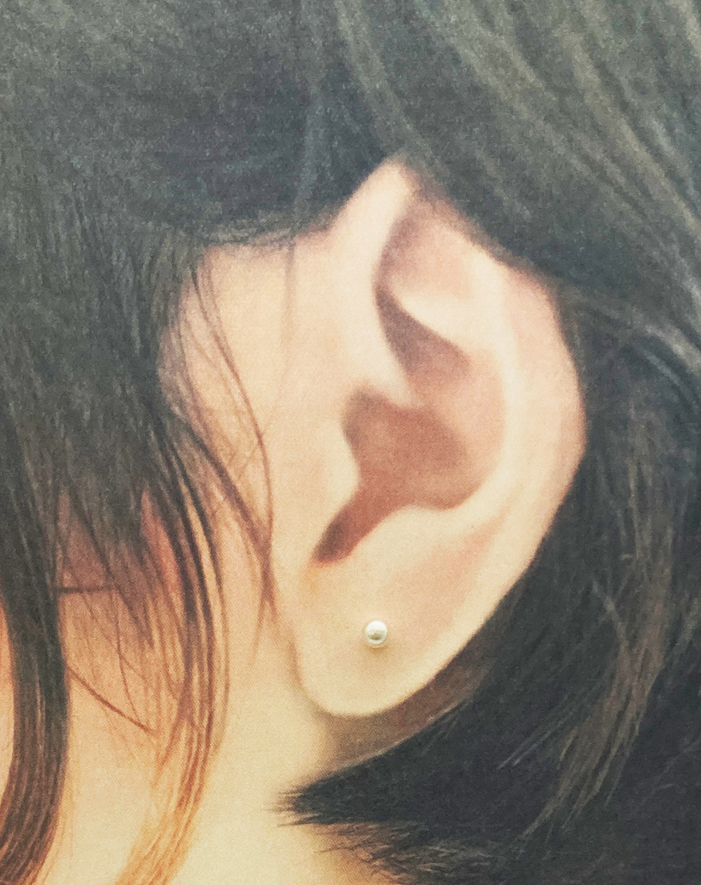 1731 アコヤ真珠3.5mm　K14WG スタッドピアス アコヤ真珠 3.5ｍｍ K14WG スタッドピアス　パールピアス 真珠ピアス ホワイトゴールド  ベビーパール 小ぶり 上品 フォーマル カジュアル 冠婚葬祭　普段使い 国産 プラチナ