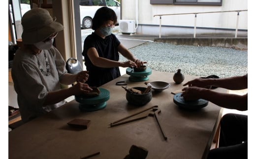 438伊勢　阿吽窯　陶芸体験チケット（1名様分）
