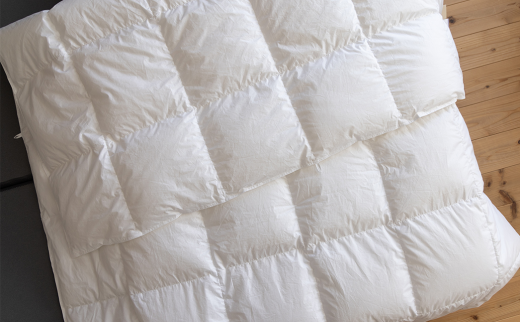977【ドイツ製プレミアムバティスト生地】軽くて蒸れない羽毛肌掛けふとん（ダウンケット）【ポーランドプレミアムマザーグース95％】