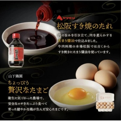 松阪牛すき焼き(600g)セット【配送不可地域：離島・北海道・沖縄県】【1660155】