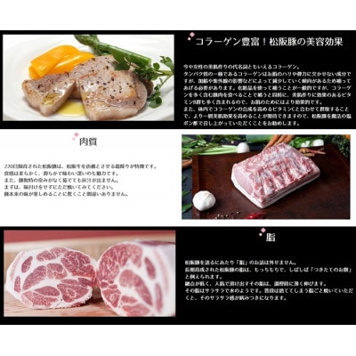 【毎月定期便】松阪豚 切るだけ 4種 ブロック肉 約3.2kg BBQ 松阪のブランド豚肉全4回【配送不可地域：離島】【4060910】