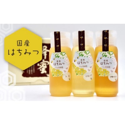 国産はちみつ200g3本セット【1730899】