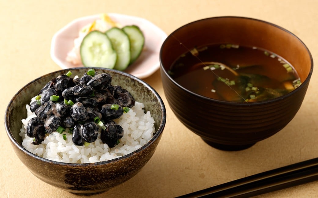 こだわり納豆セット （第22回全国納豆鑑評会「最優秀賞」受賞した「日本の黒豆」入り） ／ 納豆 なっとう ドライ納豆 乾燥納豆 大豆 黒豆 発酵 食品 詰め合わせ セット ギフト