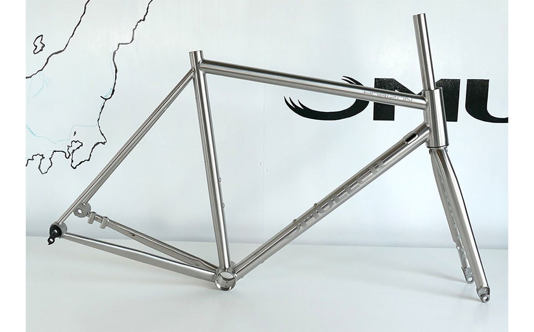 【受注生産】HORIZONディスクブレーキチタンロードバイク（フレーム＋フォークセット：1セット）ロードバイク 自転車 受注生産 ポーツ アウトドア ツーリング