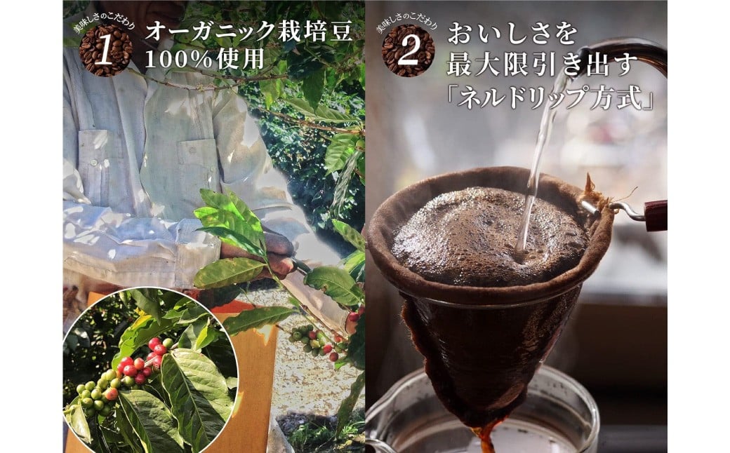 有機栽培 ノンカフェインアイスコーヒー 無糖 1L×6本入り 計6L ノンカフェイン アイスコーヒー コーヒー 珈琲 【2026年7月下旬～10月下旬発送予定】