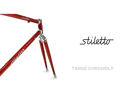 MULLER　【受注生産】Stiletto　リムブレーキクロモリロードバイク（フレーム＋フォークセット：１セット）　l_08