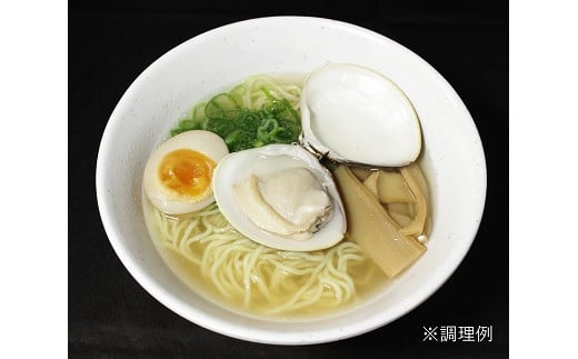 桑名はまぐり屋　桑名はまぐりらーめん10年もの（即席めん）４個入りギフトセット