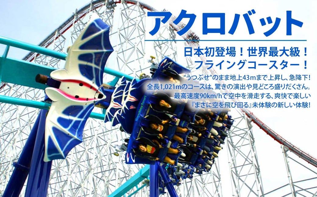 ナガシマ リゾート ナガシマ スパーランド パスポート券 大人1名 【有効期限有り】 遊園地 テーマパーク 人気 絶叫 アトラクション 観光 レジャー チケット 三重県 桑名市 長島