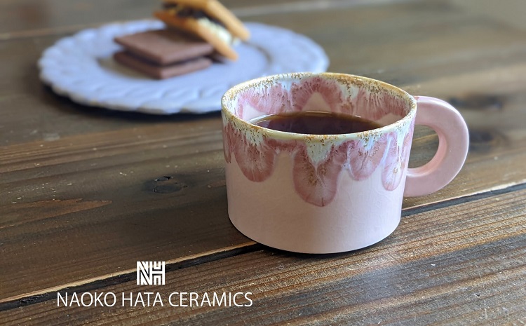 NAOKO HATA CERAMICS　７色から選べる！個性が光るマグカップ　mc02