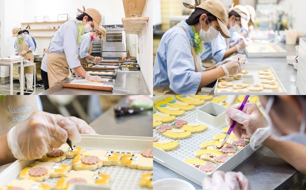 【卵不使用】 kurimaro collection とりクッキーアート ギフトセット （15枚入） お菓子 アイシング クッキー 可愛い かわいい 焼き菓子 プレゼント 動物 どうぶつ 鳥 常温 三重県 桑名市