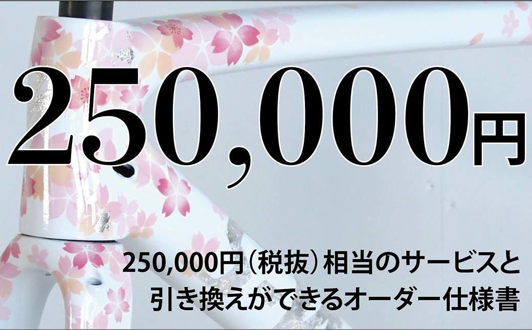 MULLER カスタムオーダー割引券 Vol7 （25万円相当）カスタム オーダーメイド 自転車 券 ポーツ アウトドア ツーリング