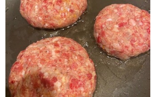 かねき商店 【黒毛和牛すね・豚すね使用】 肉屋さんの手づくり和牛ハンバーグ 5個 （合計750g）｜お肉 肉 牛肉 豚肉 黒毛和牛 ハンバーグ 真空パック 冷凍 三重県 桑名市