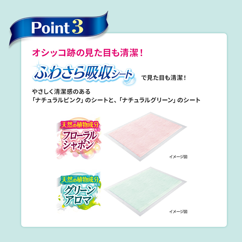 【期間限定】生活応援価格　デオシート 消臭&フレグランス グリーンアロマの香り ワイド 60枚×4