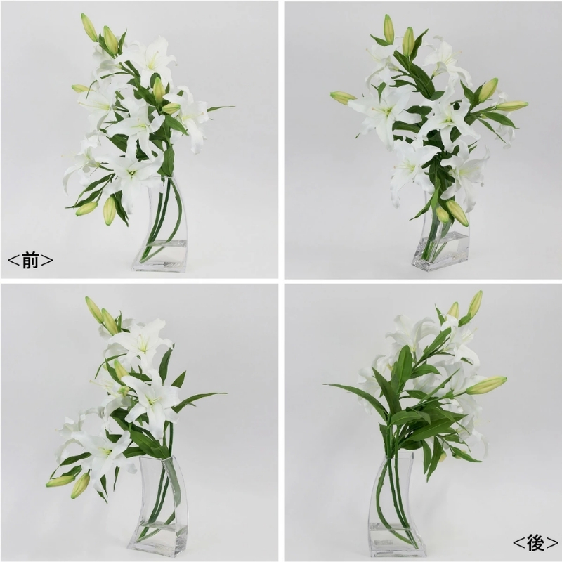 アートフラワー エミリオ・ロバ  カサブランカ5L TTNTA-93450