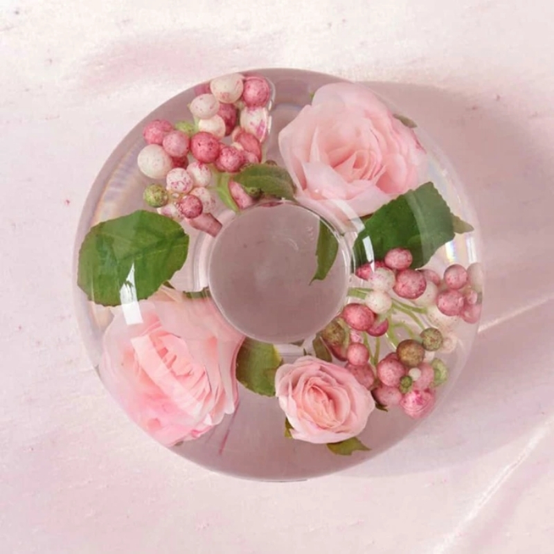 アートフラワー エミリオ・ロバ キャンドルホルダープリマローズs-p TTNTA67-100