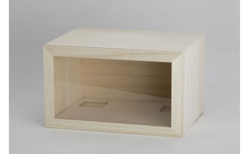 Shoewindow 3色セット　スニーカー シューズボックス シューズケース 靴 靴箱 インテリア 天然木 木製 収納 ディスプレイ