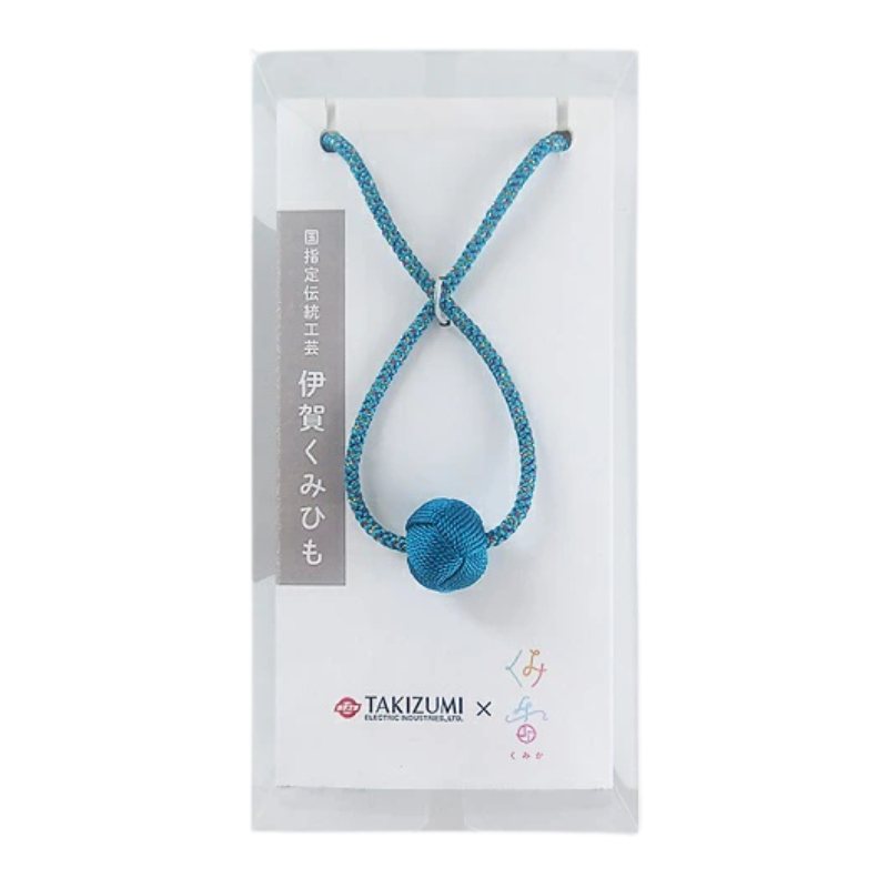 伊賀くみひも 取替用スイッチ引き紐 ブルー SH-IGA/BL ペンダント用プル紐 スイッチコード 引き紐 くみ香 TAKIZUMI 瀧住電機工業