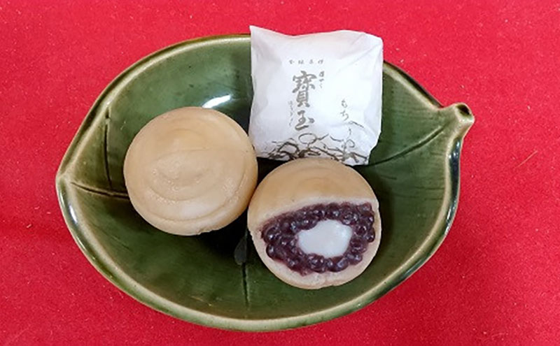 【全国菓子大博覧会「菓子博栄誉賞」受賞】 寳玉(ほうぎょく）もち入り最中　16個入り（クール便）