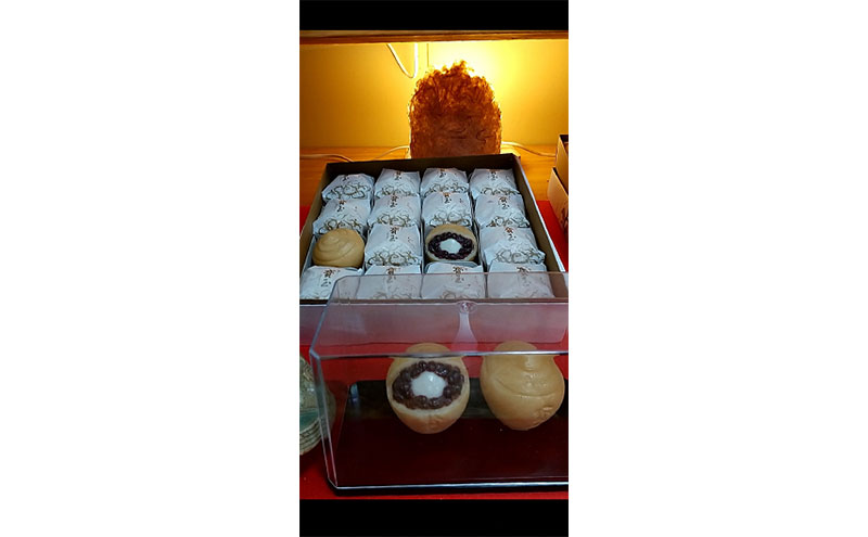 【全国菓子大博覧会「菓子博栄誉賞」受賞】 寳玉(ほうぎょく）もち入り最中　16個入り（クール便）