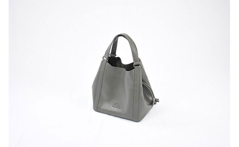 レディース本革バッグ7M6-1014P（・グレー）