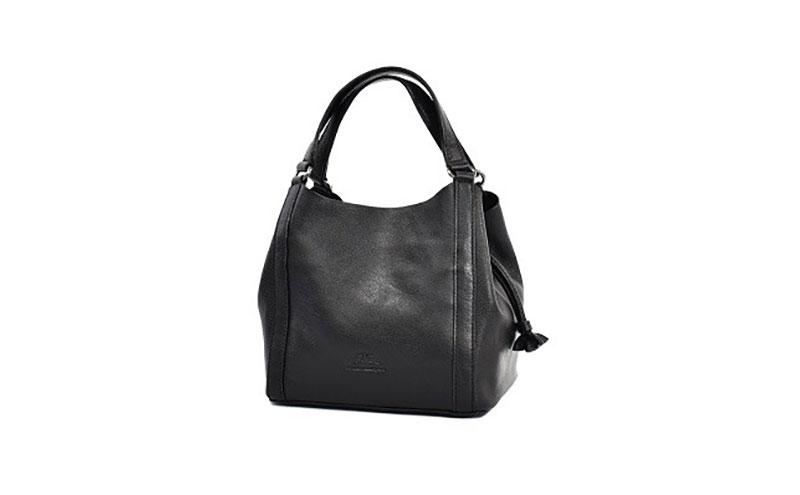 レディース本革バッグ7M6-1014P（・ブラック）