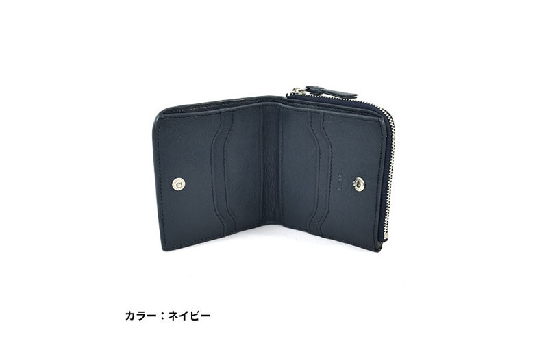 レディース本革2つ折り財布 4M3-1152（・キャメル）