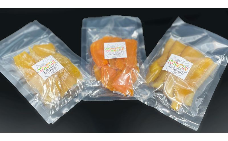 む～む～まるしぇの干いも3袋（3種類）