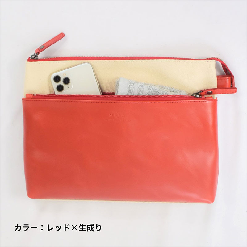 レディース　国産　キャンパスショルダー　7M8-1062（ナチュラル×ライトブラウン）