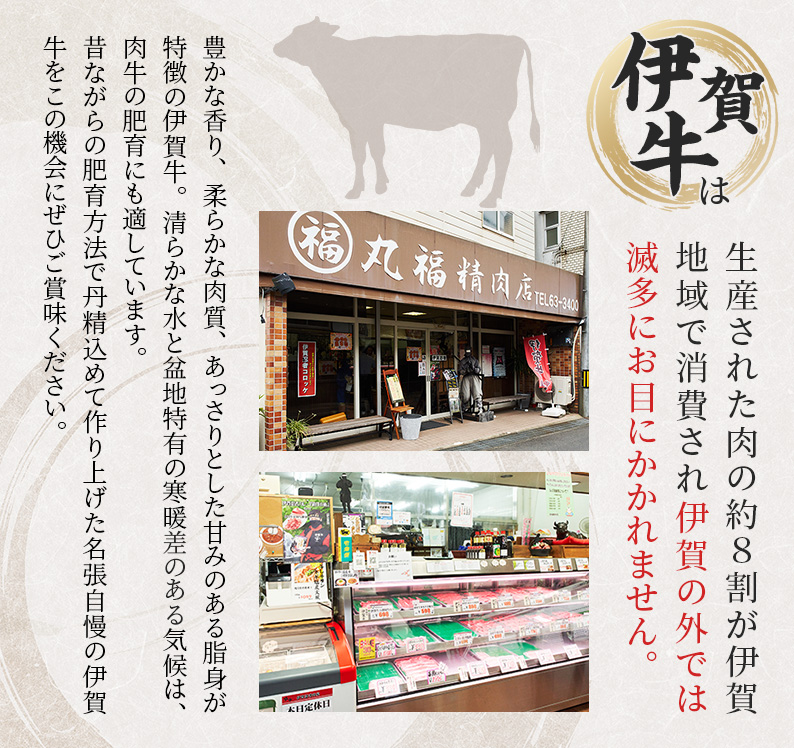 伊賀忍者BeefⓇ☆ 伊賀肉 切落しコマ肉 500g