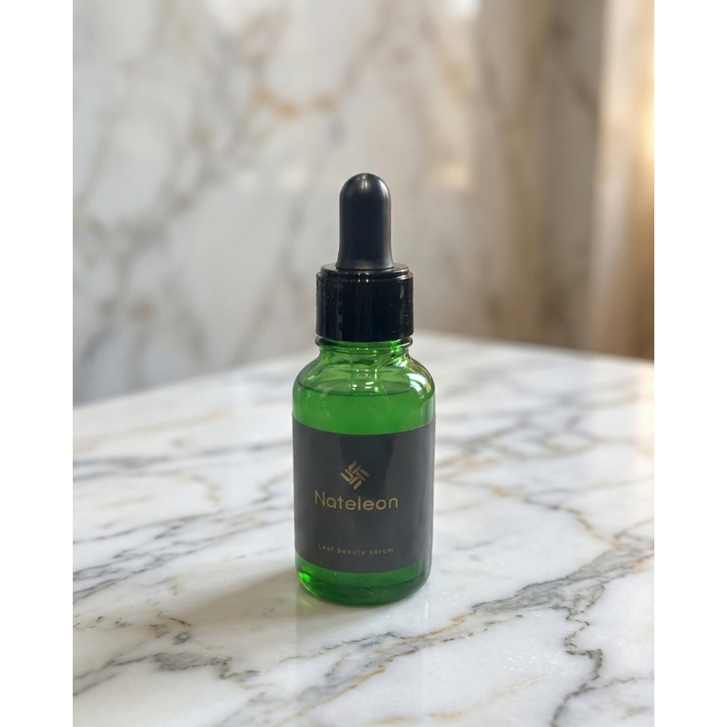 自然の恵みと美容の知恵で、肌の未来を育む Natereon ナテレオンリーフビューティーセラム 3本　化粧品 コスメ スキンケア セラム 美容液 エイジングケア ハリ 潤い 透明感 敏感肌 日本製 ナテレオン ビューティーセラム
