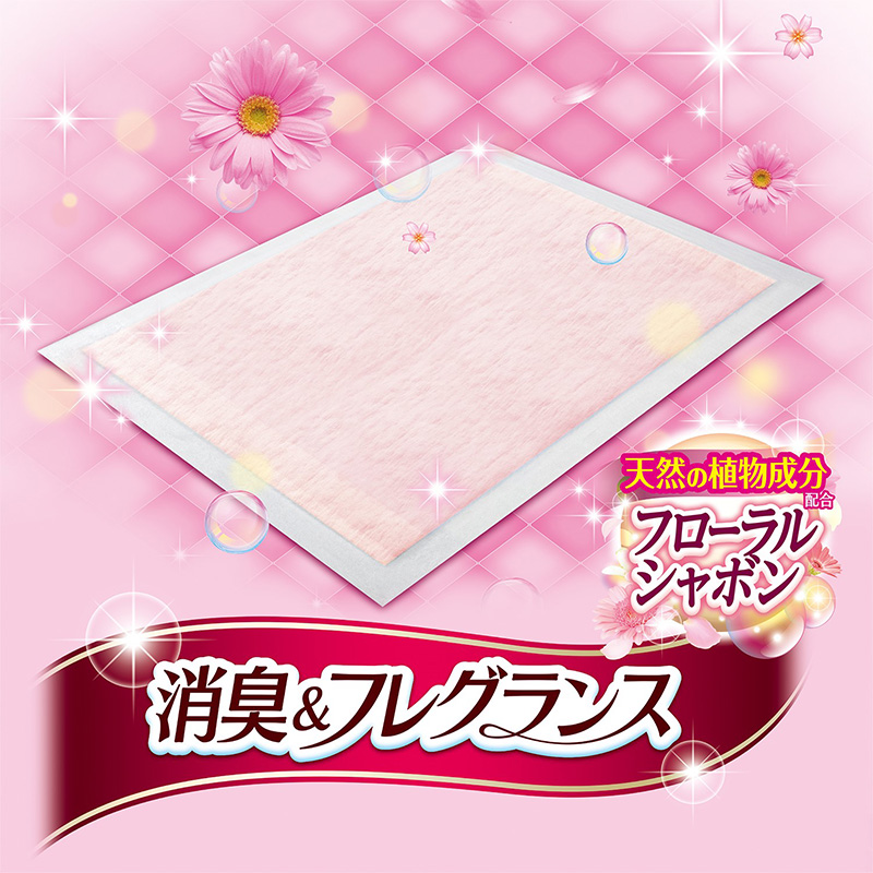 【定期便2回】デオシート 消臭&フレグランス フローラルシャボンの香り レギュラー 120枚×4 ペットシーツ ペットシート トイレ 犬 犬用トイレ ペット 清潔 ユニ・チャーム 愛犬用 ペット用品 2ヶ月連続お届け
