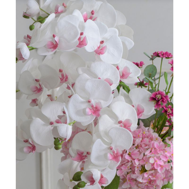 【母の日専用】アートフラワー エミリオ・ロバ　ファレノプシスリップピンク4L26 母の日 ギフト 造花 プレゼント