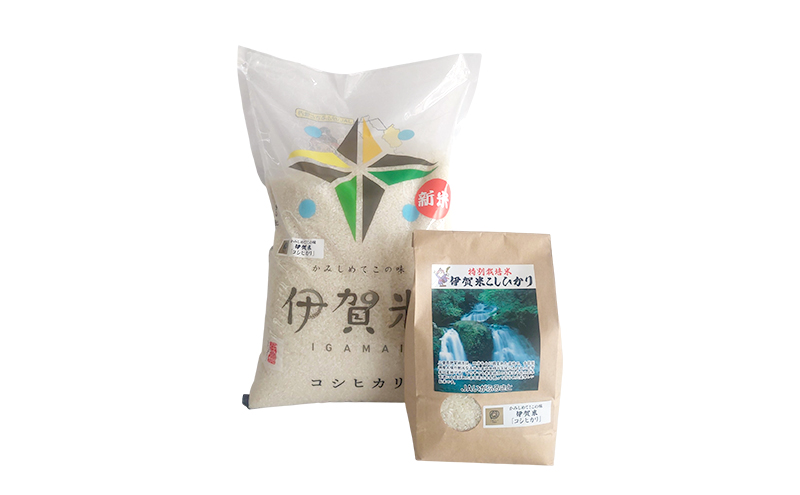 【精米】令和7年産　伊賀米コシヒカリ　5kg+特別栽培米1kg　お米 米 白米 こしひかり ごはん 三重県 名張市