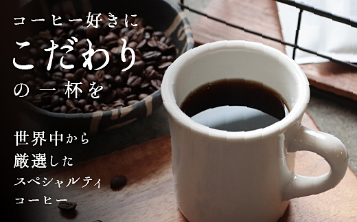 10-105自家焙煎コーヒー豆　お試しパック４種　100g×4