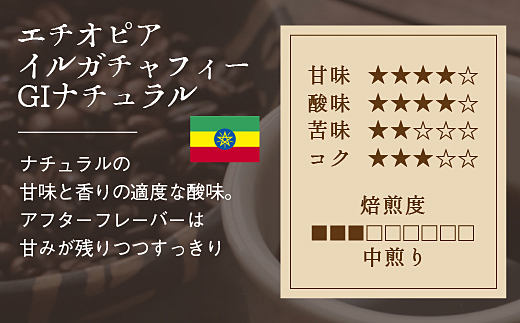 10-105自家焙煎コーヒー豆　お試しパック４種　100g×4