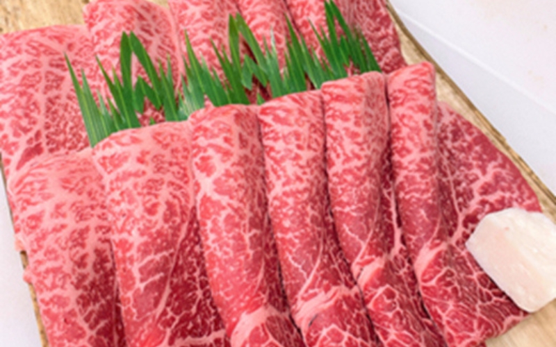 熊野牛ロース しゃぶしゃぶ用 約500g ＜冷蔵＞（S) 下岡精肉店 熊野牛 ロース 霜降り【sim101A】