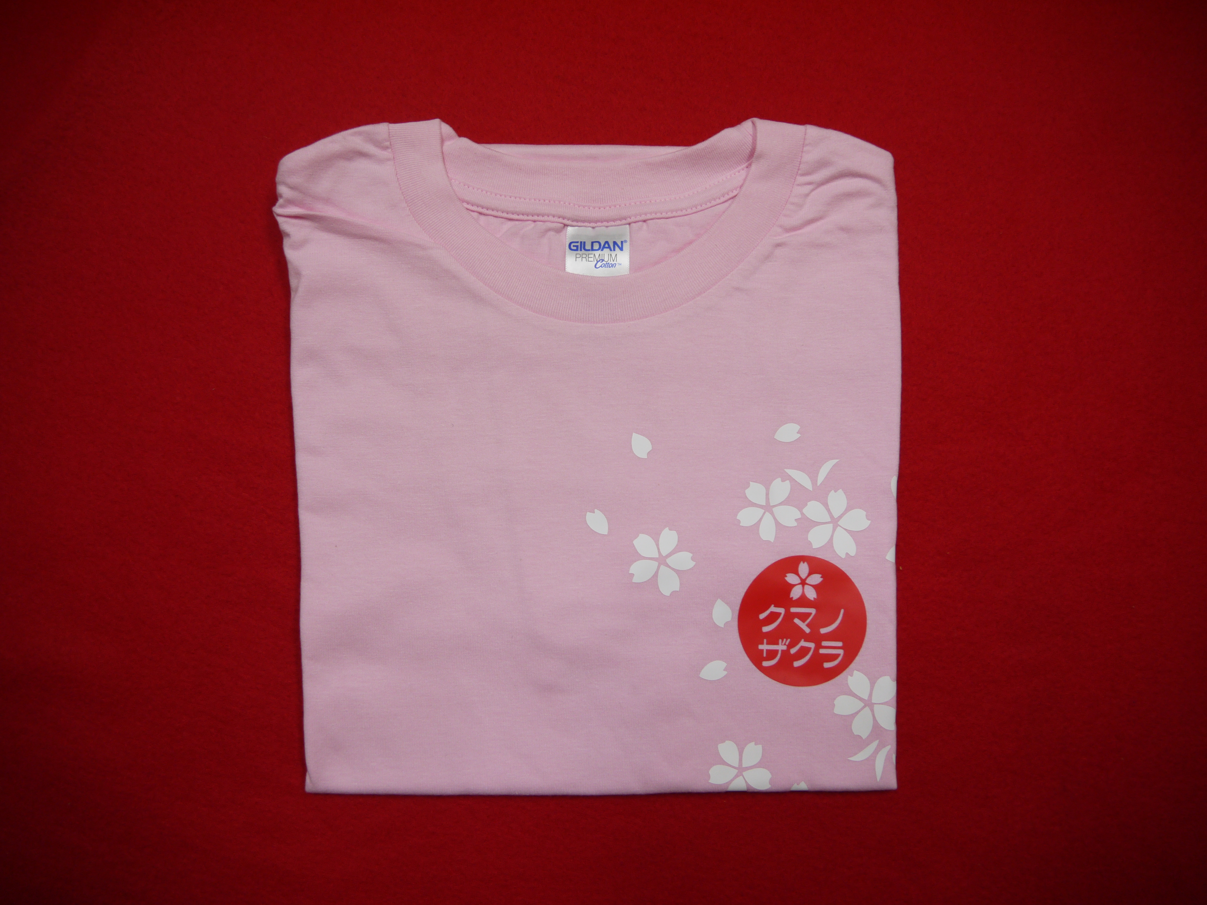 【クマノザクラTシャツ：ピンク1枚　Ｌサイズ】