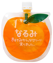 果肉入り贅沢みかんゼリー「なるみ」6個　化粧箱入り