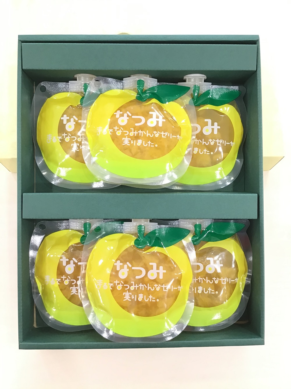【さわやか甘夏みかんゼリー「なつみ」6個入り×2箱】化粧箱入り【kmkn0152】