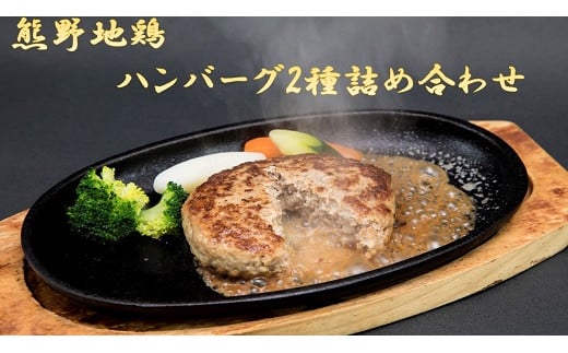 【簡単温めるだけ！】 熊野地鶏 ハンバーグ 2種 100g×6 (デミグラス・テリヤキ) ハンバーグ 肉 鶏肉 鳥肉 とり肉 地鶏 惣菜 お惣菜 おかず 小分け 小分けパック 簡単調理 国産 名古屋コーチン 伊勢赤どり 三重県 熊野市【frsn0024】