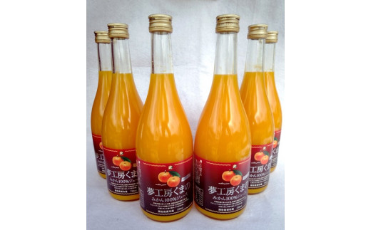 【糖度12度以上】無添加 果汁100％ マルチ栽培みかんジュース 720ml×12本 ミカンジュース みかん ミカン 温州みかん ストレート フルーツジュース フルーツ 果物 くだもの 人気 数量限定 三重県 熊野市【kmkn0078】