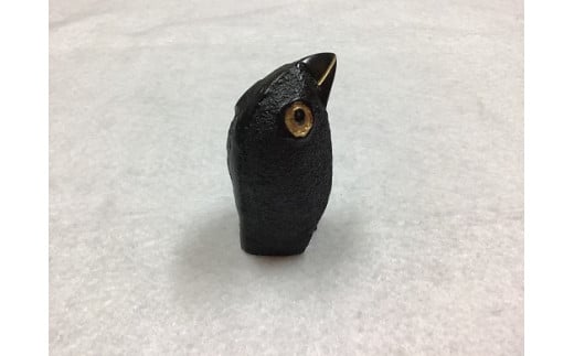 那智黒石のまち熊野【仮谷梅管堂の八咫烏（やたがらす）の置物